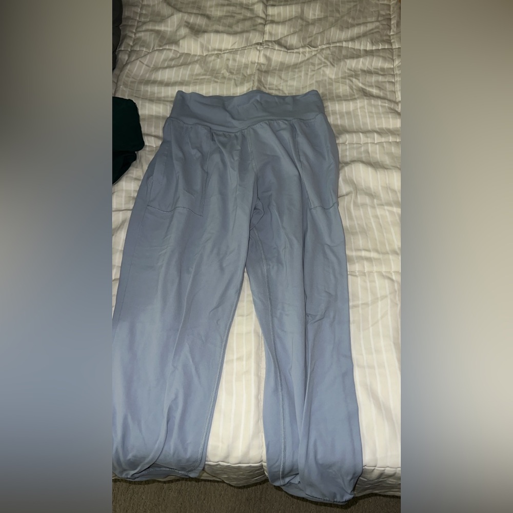 Athleta Salutation Blue Jogger Pants